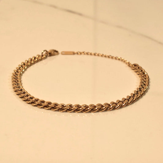 Miami cuban chain anklet