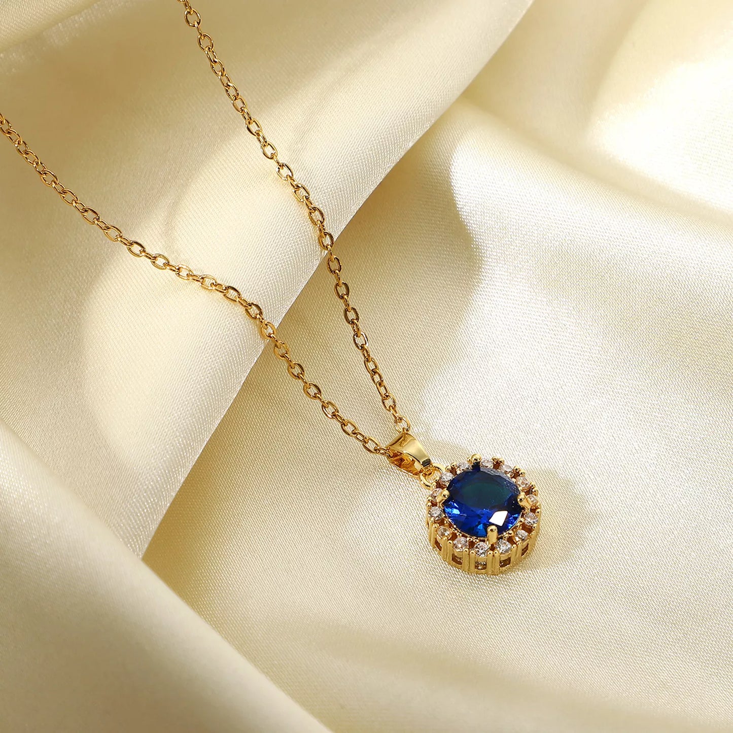 Sweet serenity royal blue necklace